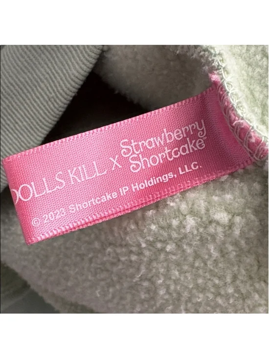 Dolls Kill Strawberry Shortcake Graphic Crewneck Sweater Strawberries Large - Picture 7 of 11